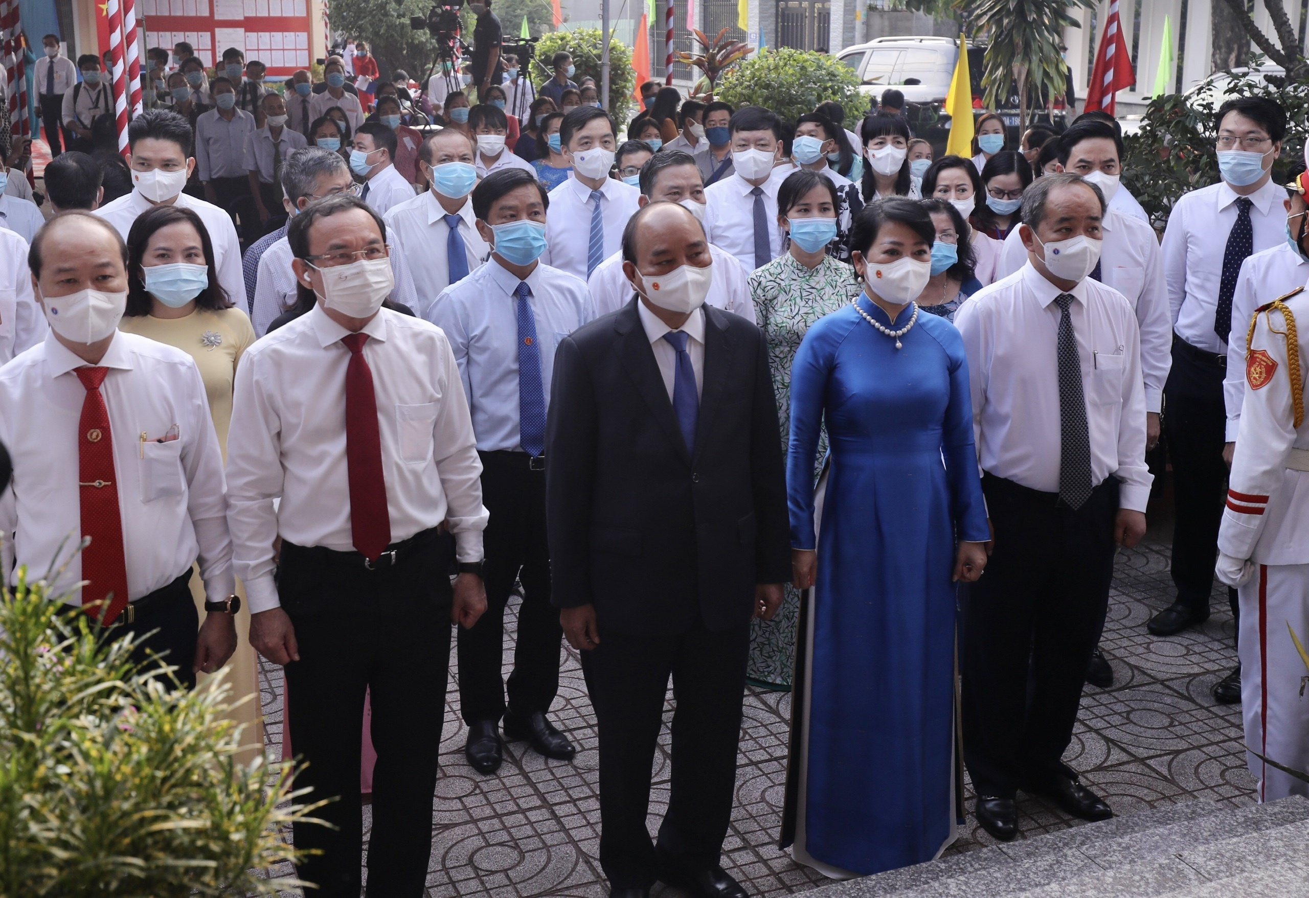 Thu tuong Pham Minh Chinh bo phieu anh 4