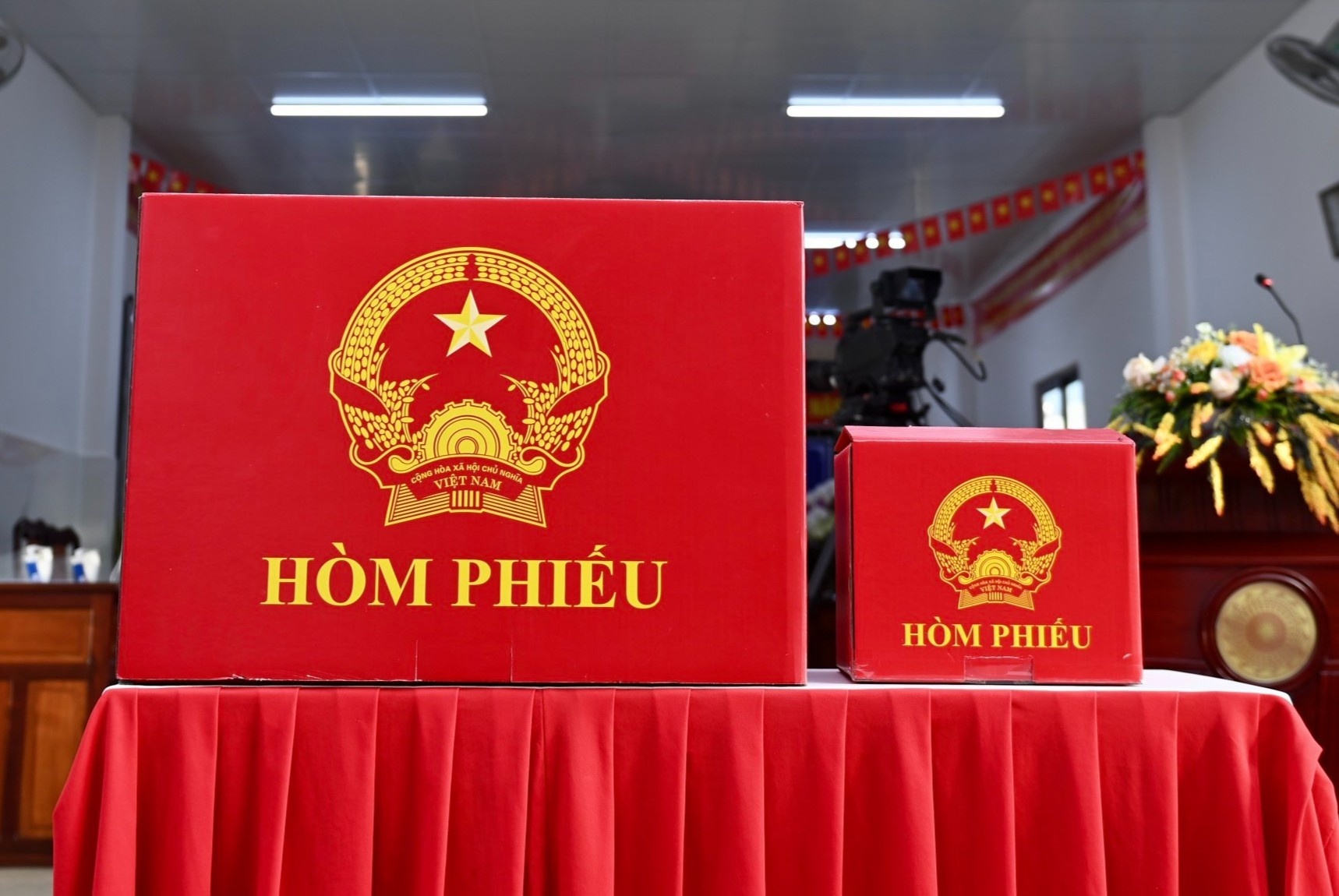 Xu ly nghiem 2 can bo gian lan bau cu o xa Trang Viet hinh anh