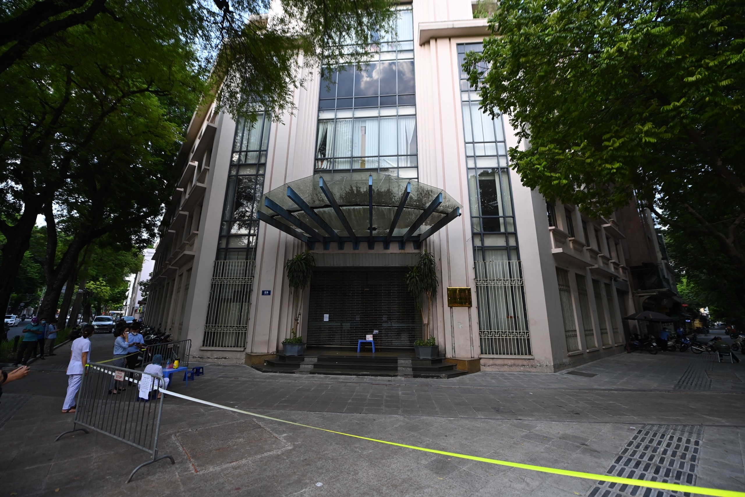 Dich Covid-19 Ha Noi,  o dich huyen Dong Anh anh 1