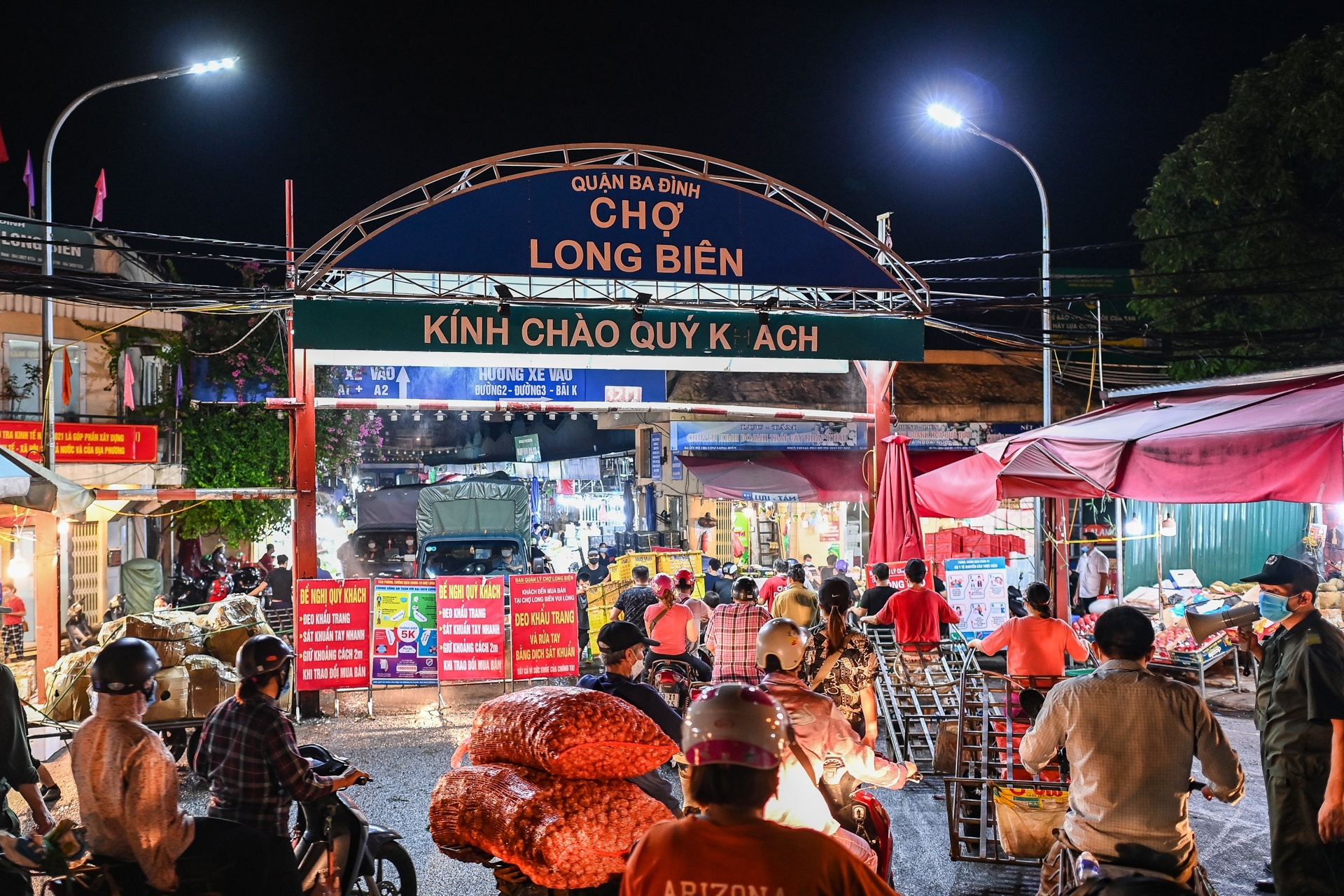 Ha Noi phong toa mot phan cho Long Bien hinh anh