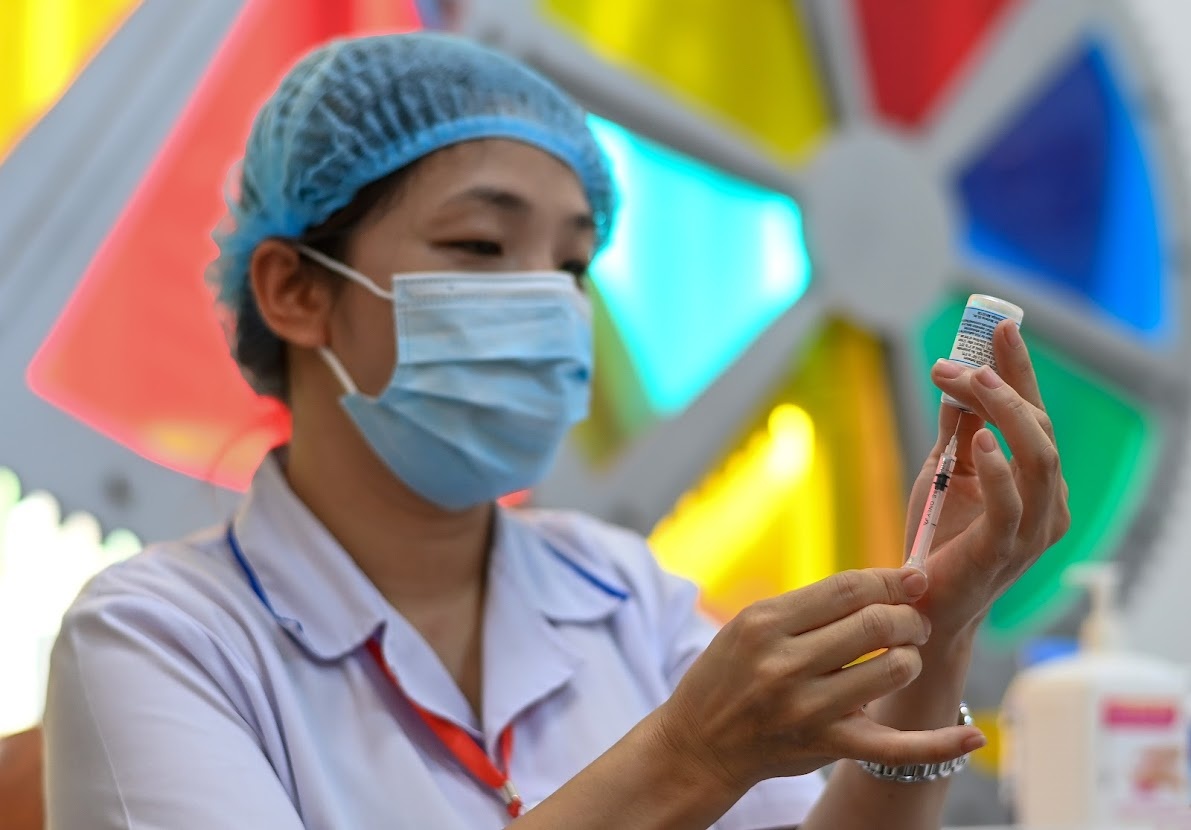 Ha Noi tiem duoc 3,7 trieu lieu vaccine Covid-19 hinh anh