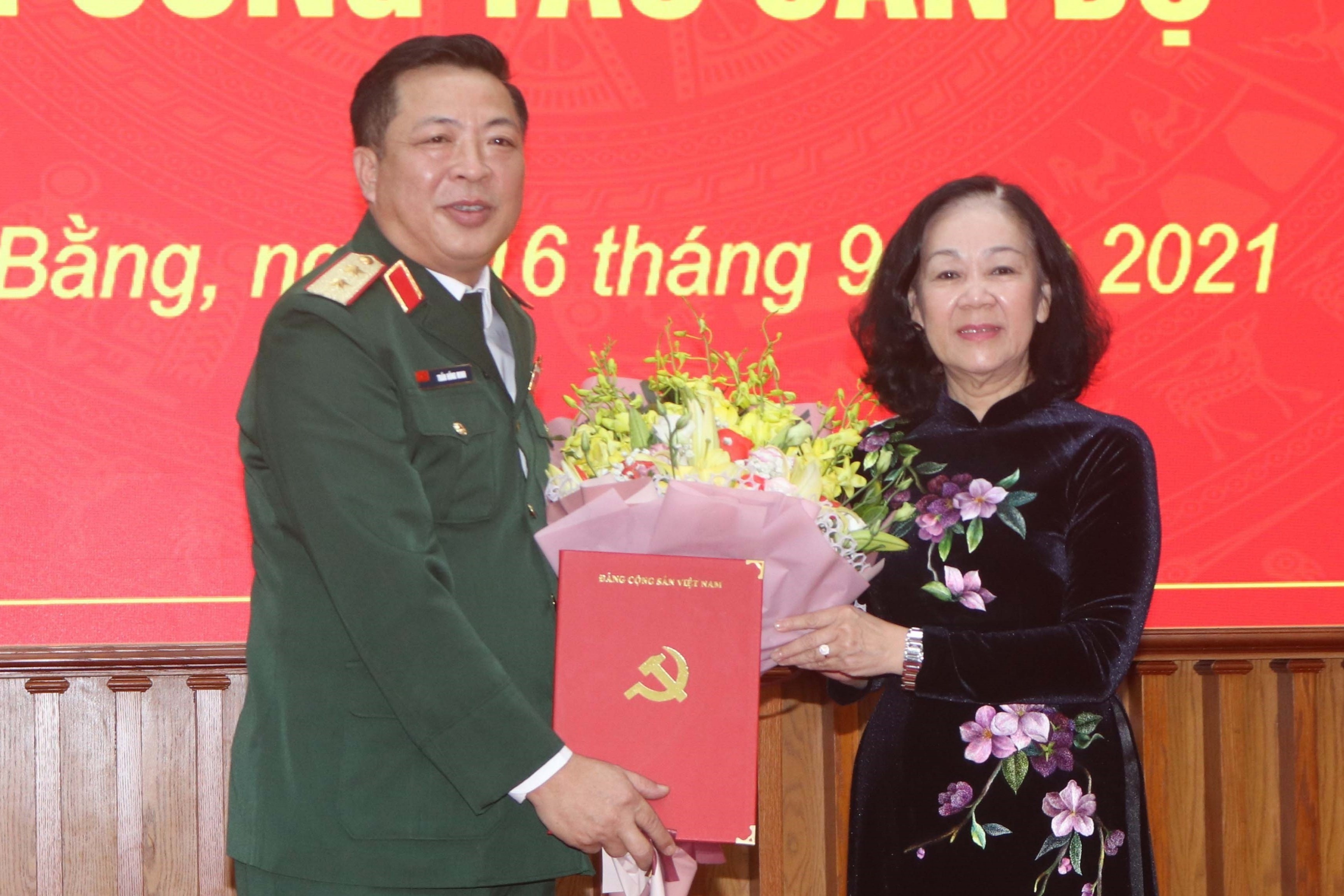 Ong Tran Hong Minh lam Bi thu Tinh uy Cao Bang anh 1