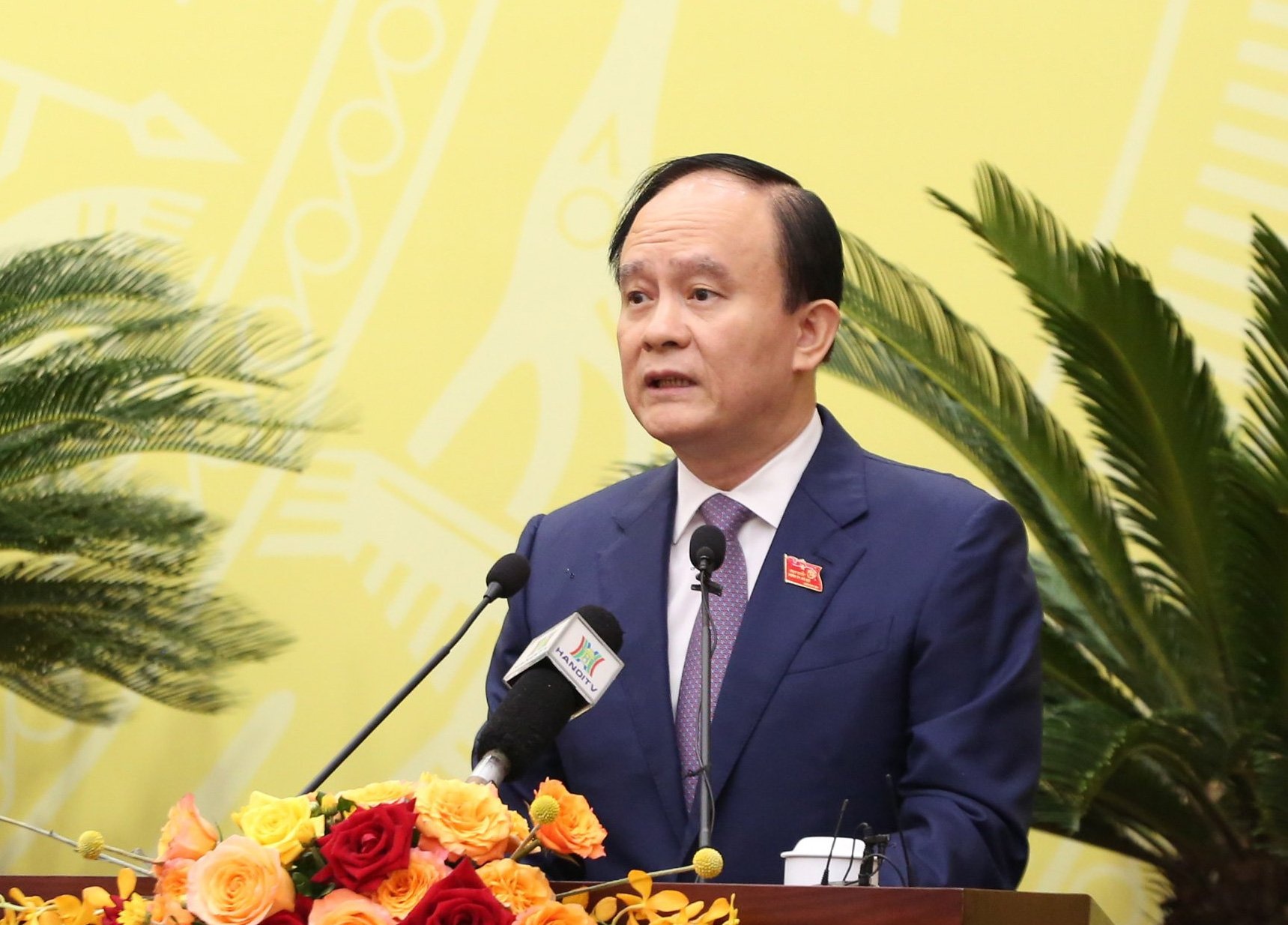 HDND Ha Noi hop theo hinh thuc truc tiep ket hop truc tuyen hinh anh