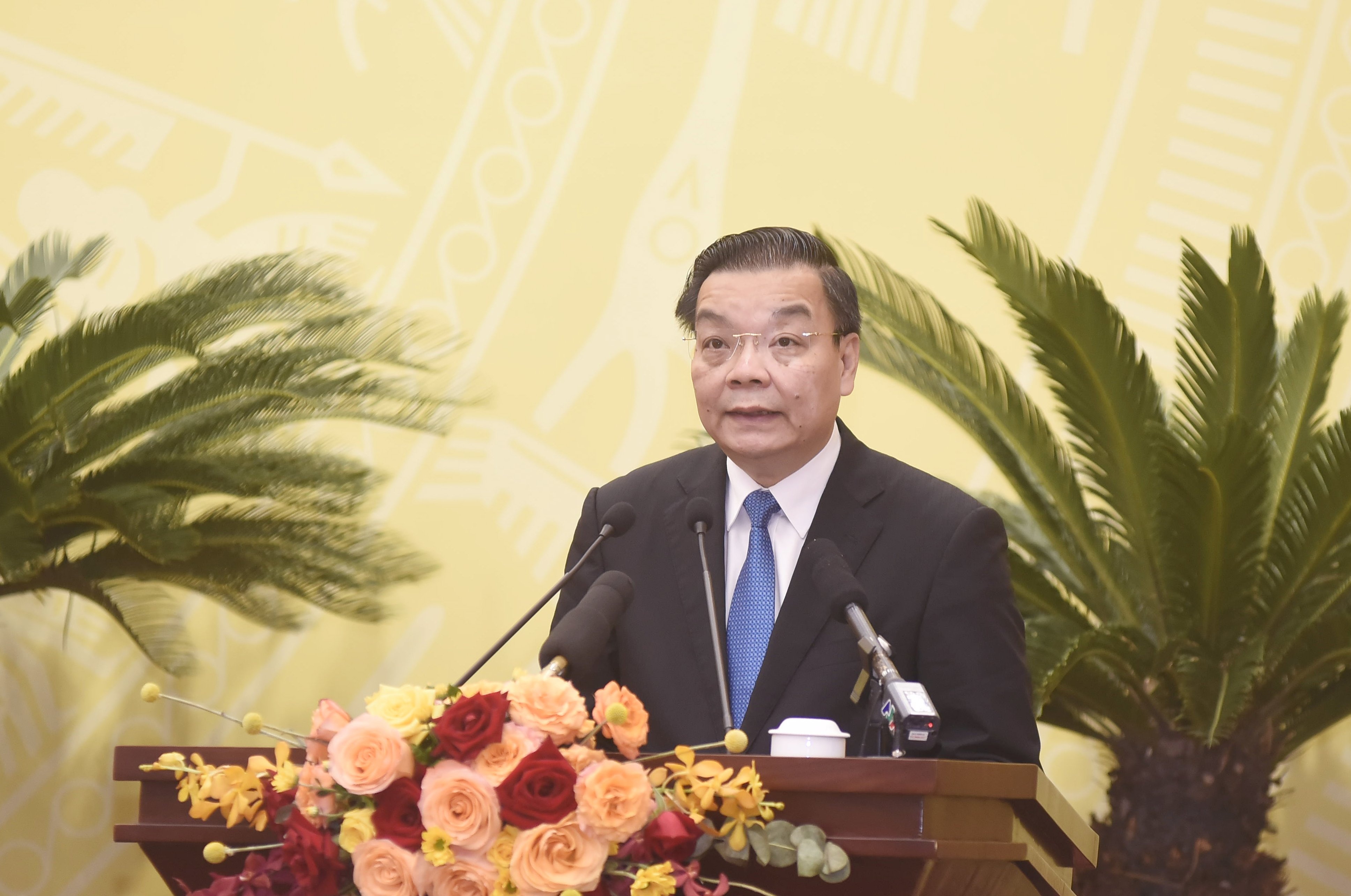 Dich Covid-19 Ha Noi,  gian cach xa hoi Ha Noi anh 1