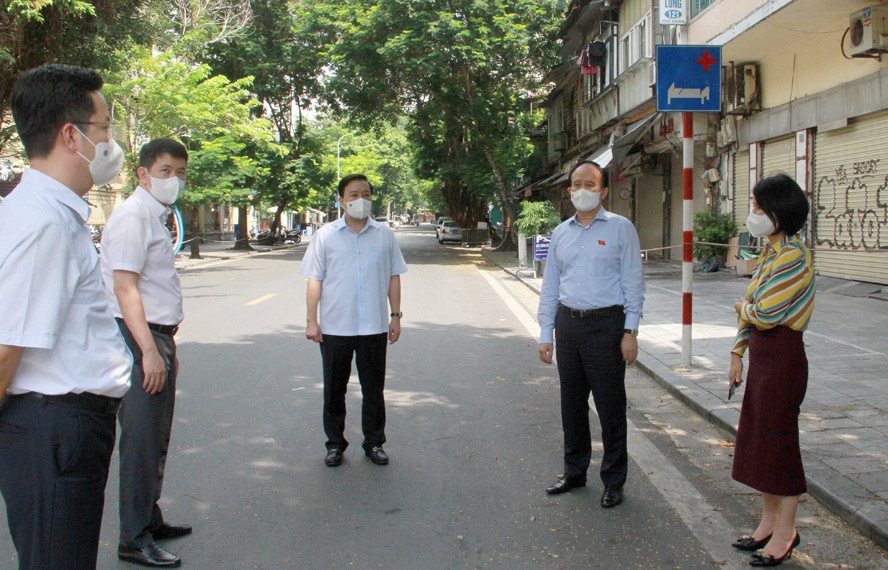 Dich Covid-19 Ha Noi,  benh vien Viet Duc anh 1