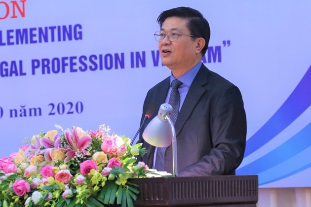 Ong Do Ngoc Thinh la Chu tich Lien doan Luat su Viet Nam anh 1