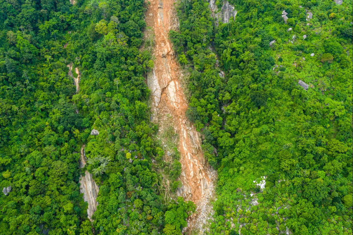 Chu tich tinh Tay Ninh noi ve nguyen nhan sat dat o nui Ba Den hinh anh