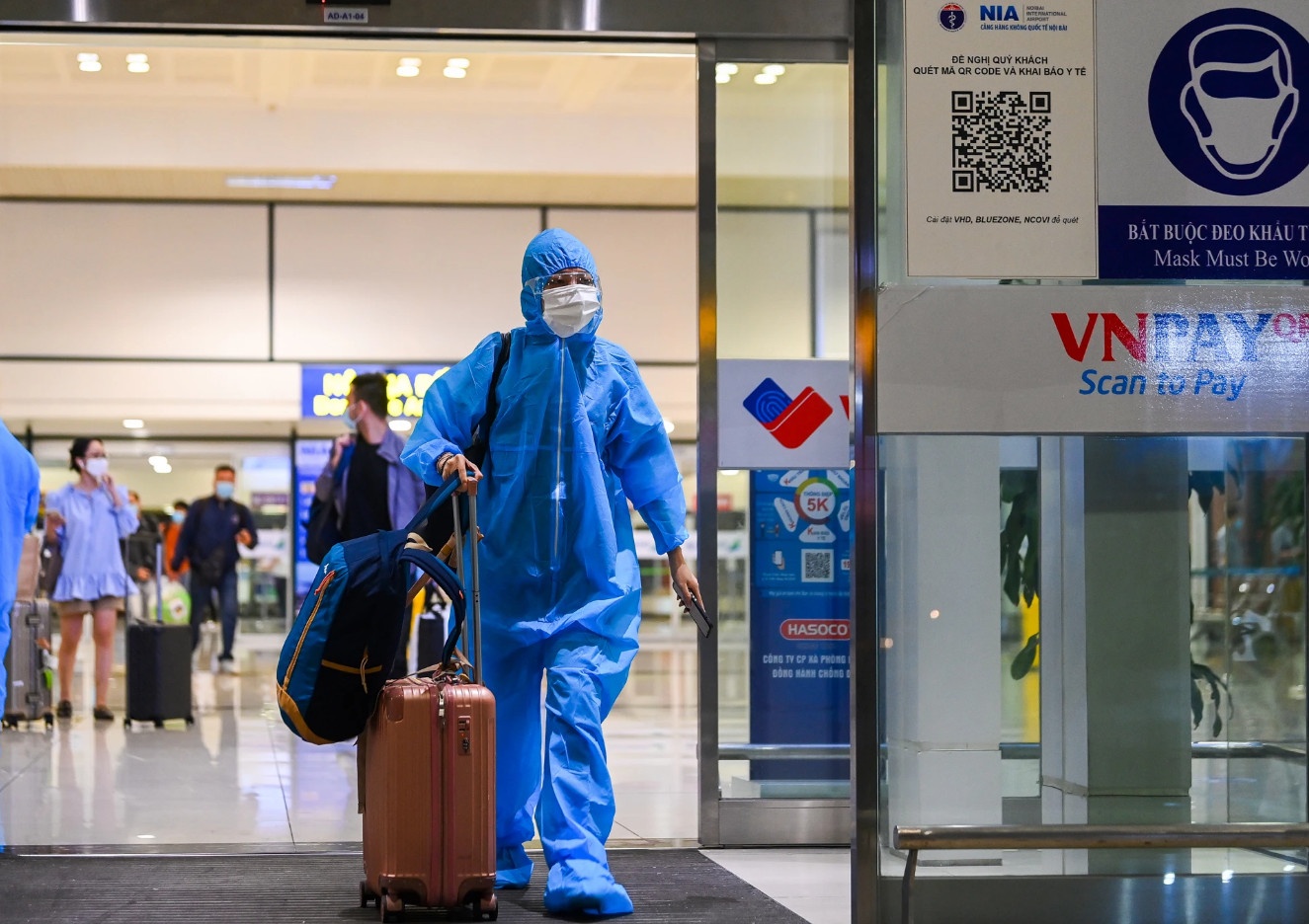 Ha Noi cach ly 7 ngay nguoi tu TP.HCM anh 2