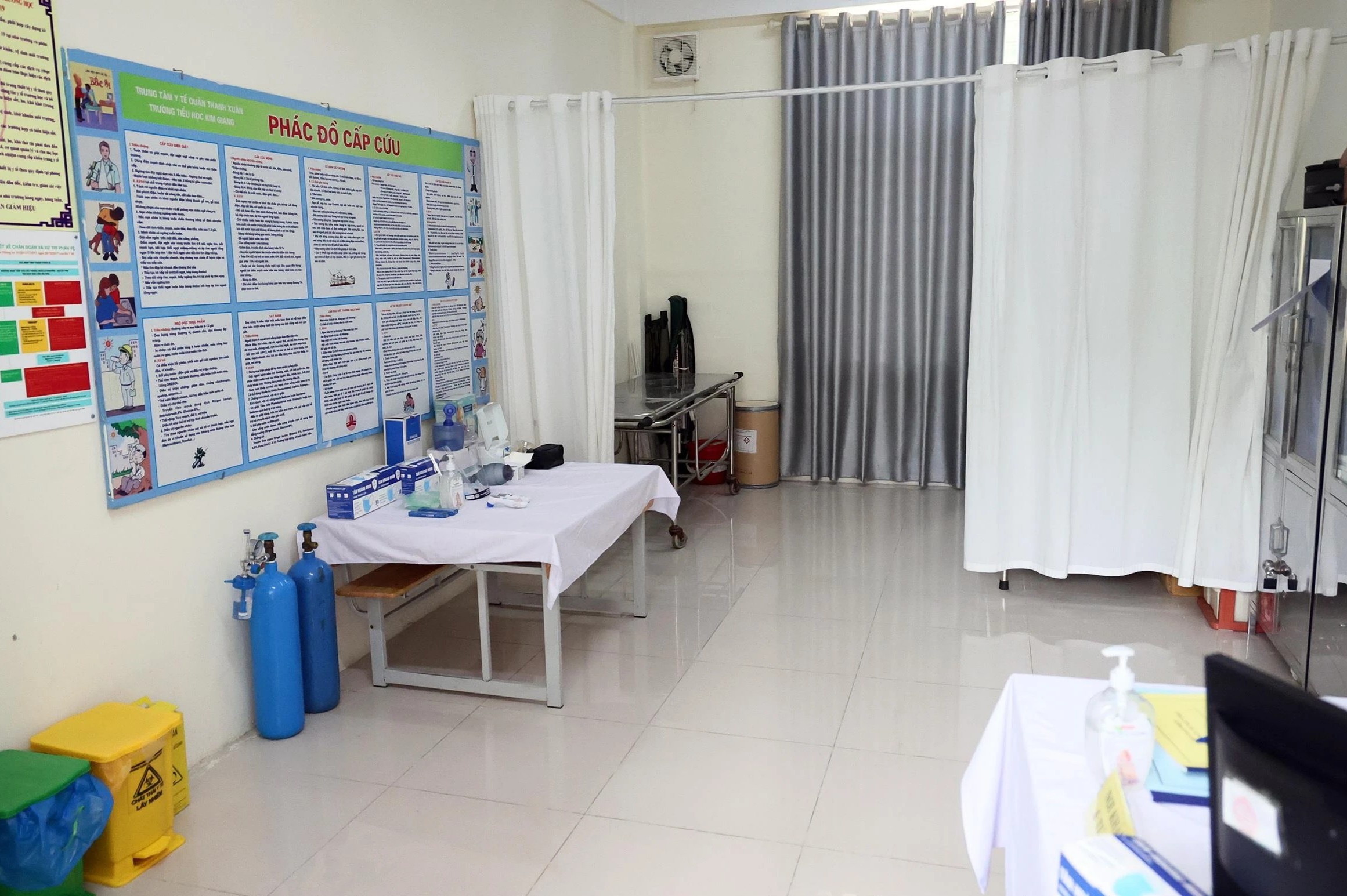 tram y te luu dong Ha Noi anh 1