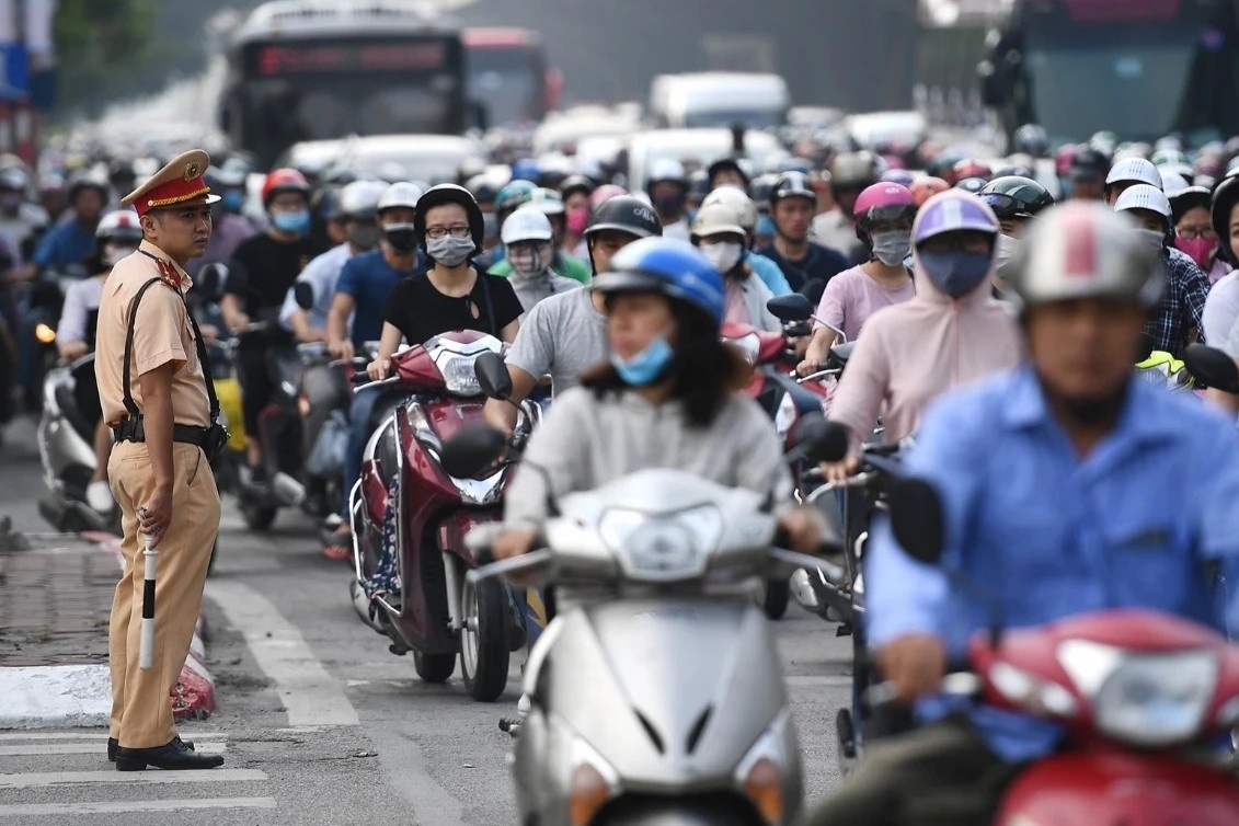 Ha Noi chi han che phuong tien ca nhan khi dai da so nguoi dan ung ho hinh anh