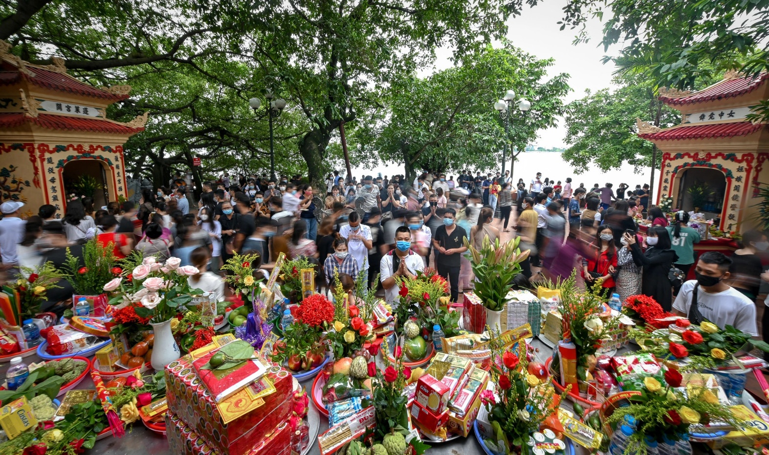 Ha Noi yeu cau khong tu tap dong nguoi dip Tet hinh anh