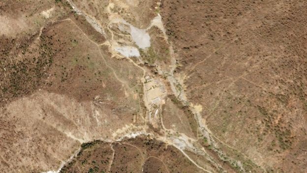 Trieu Tien pha bo bai thu hat nhan Punggye-ri hinh anh