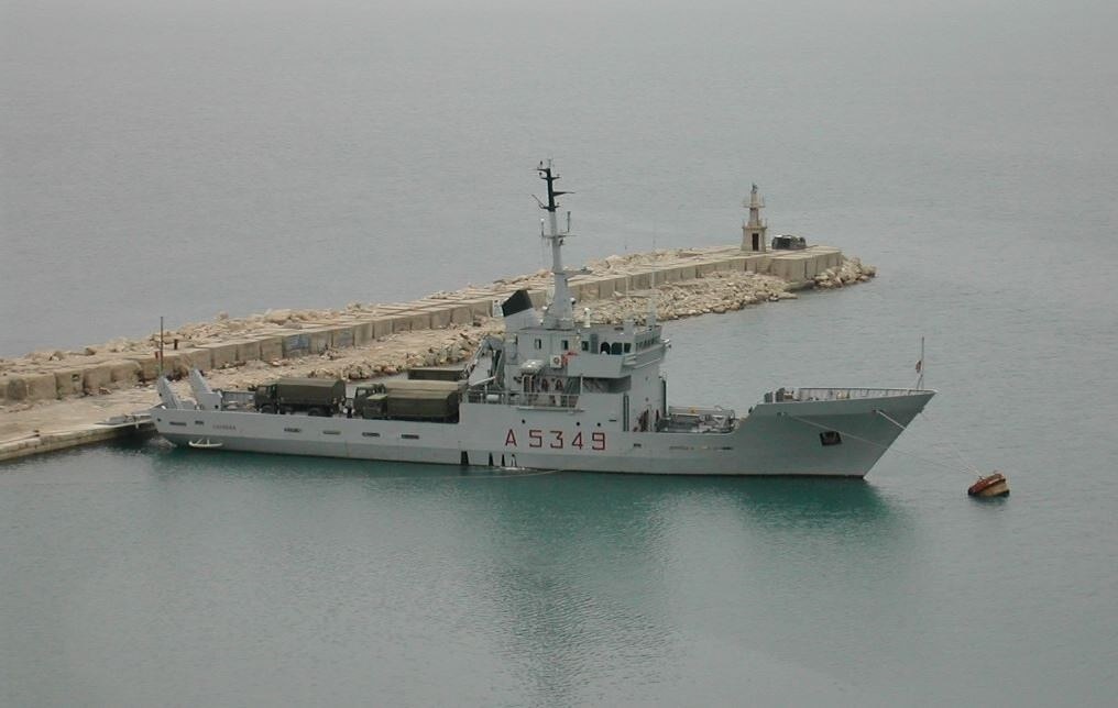 phat hien hang lau tren tau chien Italy anh 1