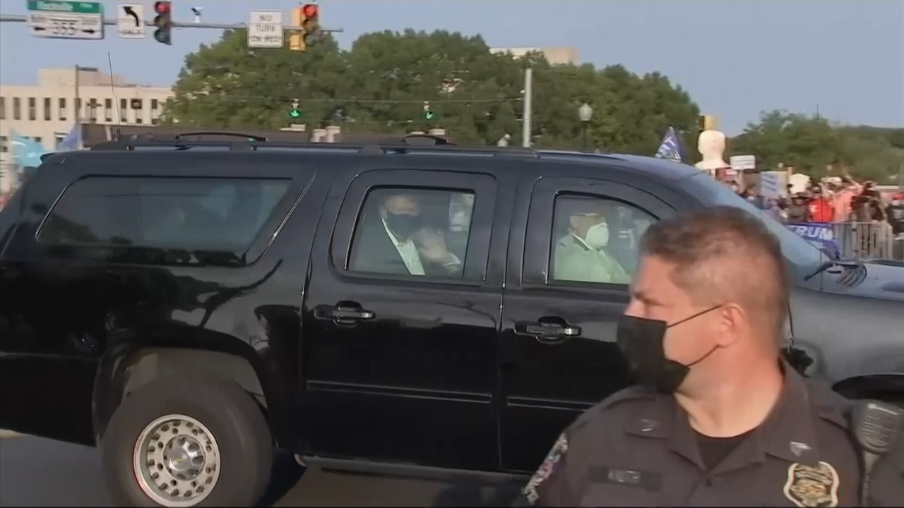 bac si va mat vu phan no voi chuyen di cua Trump anh 4