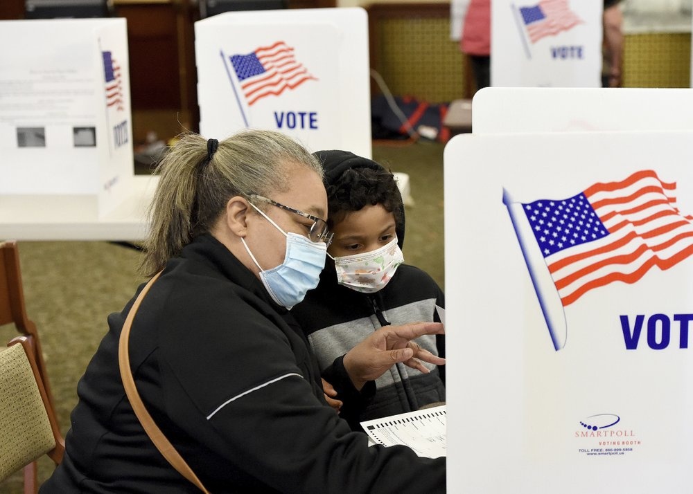 bo phieu som tai New York anh 11