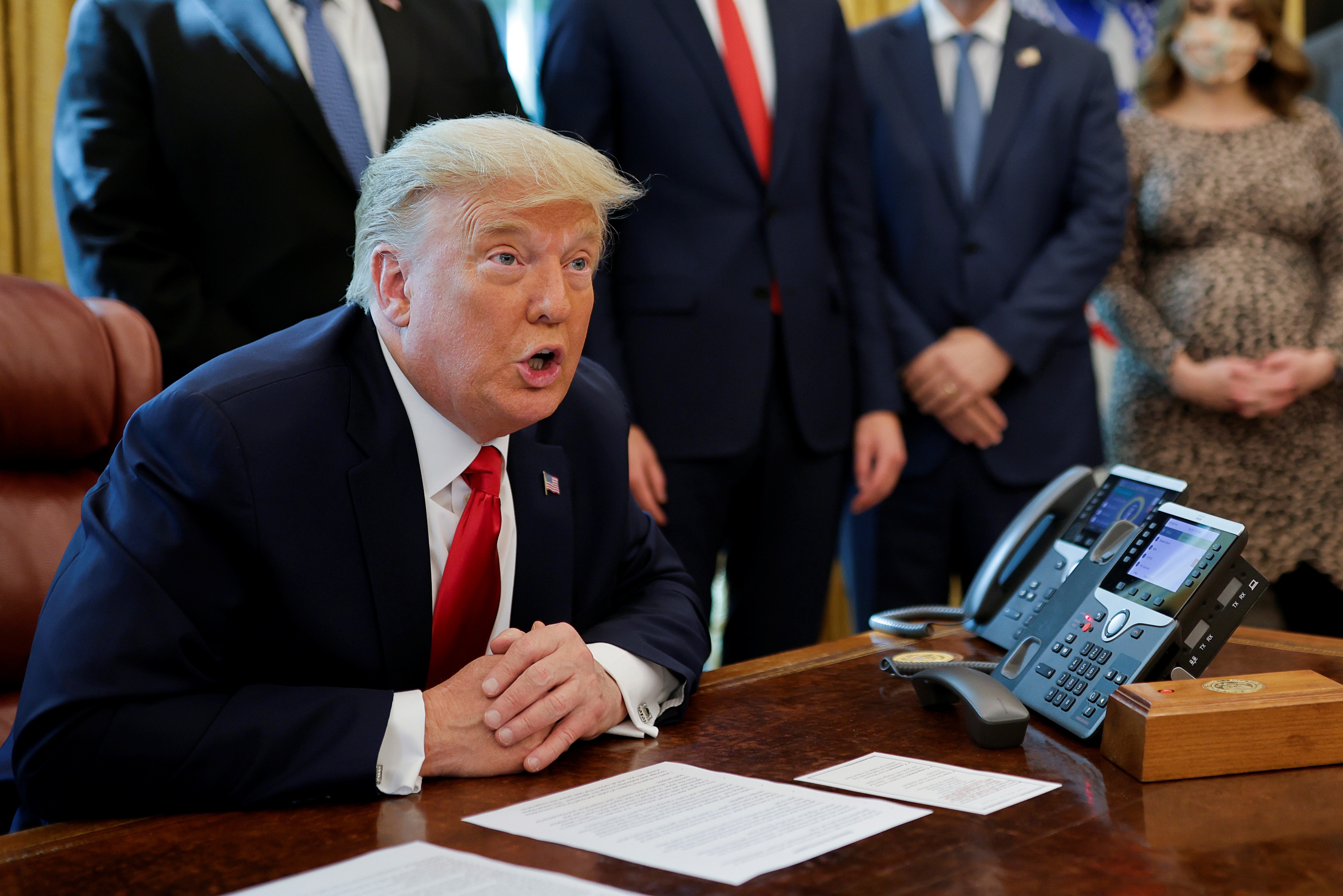 Suc ep tu ong Trump trong cuoc bieu quyet ket qua bau cu o Michigan hinh anh