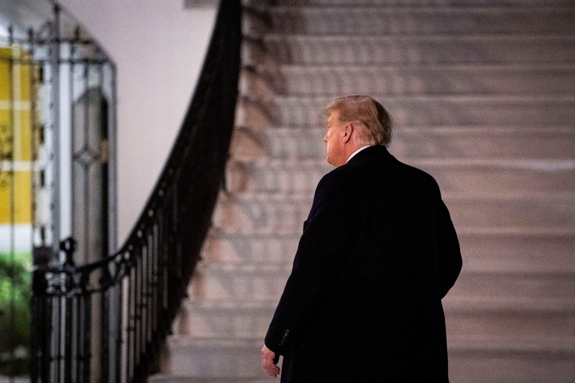 Ong Trump tiep tuc cac cuoc hop nham lat nguoc ket qua bau cu hinh anh