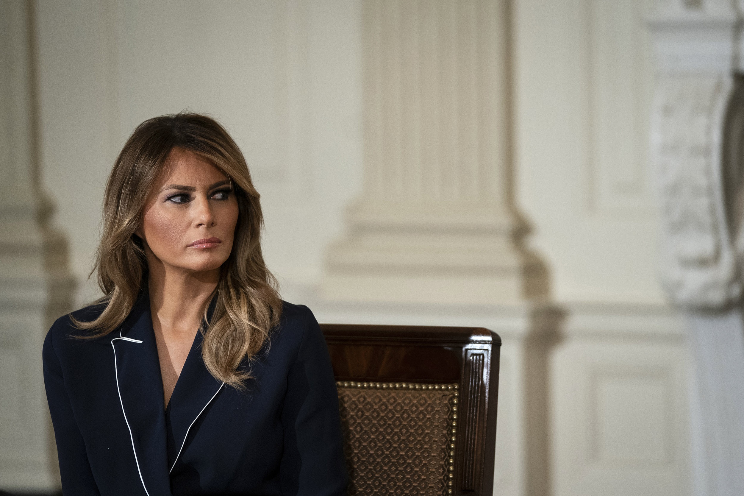 Ba Melania Trump lan dau len tieng ve vu bao loan o Dien Capitol hinh anh