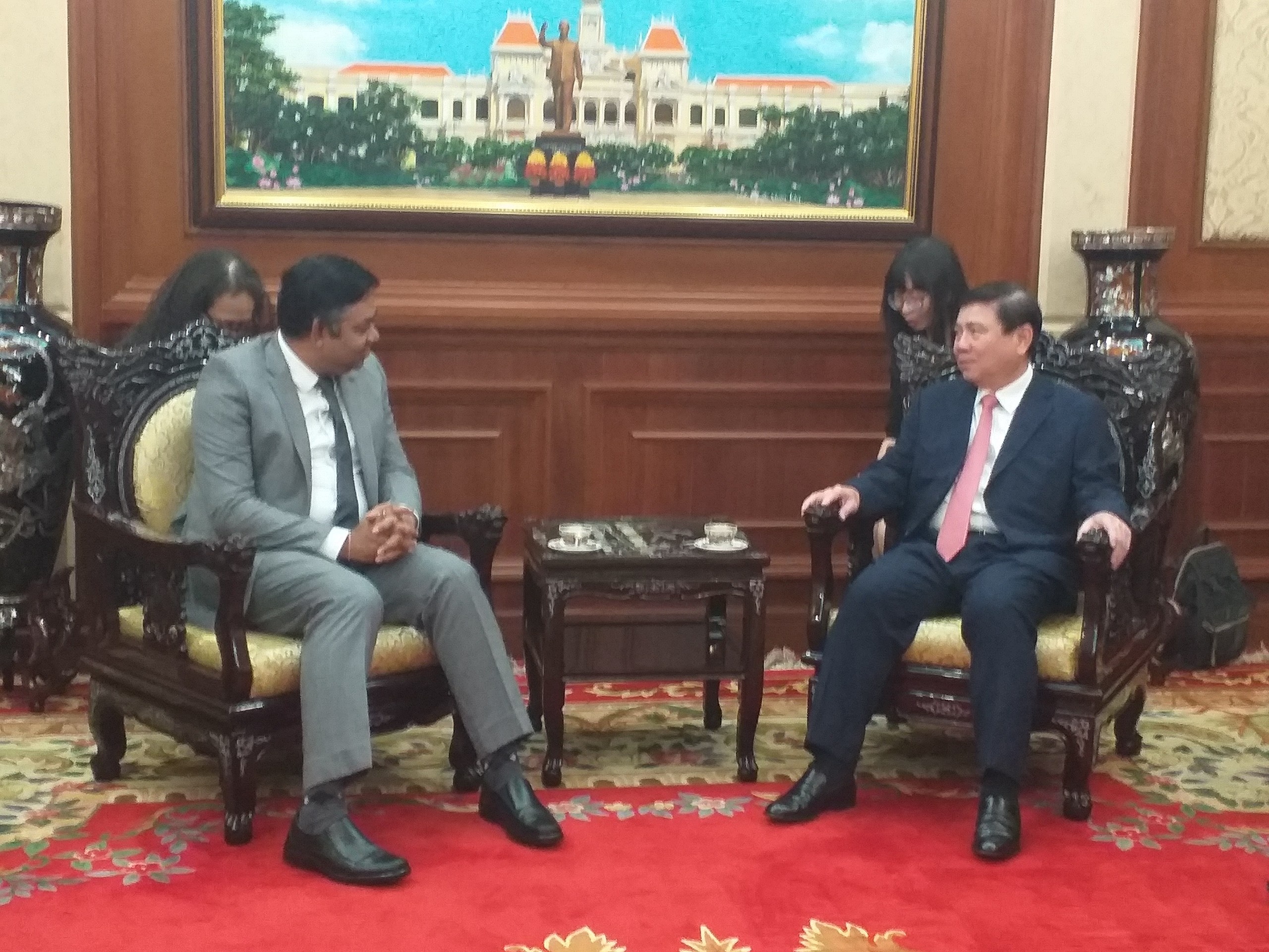 tan tong lanh su An Do nham chuc anh 1