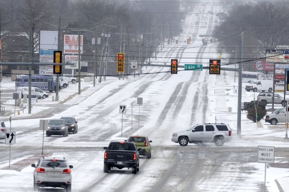 Tuyet phu trang nhieu vung nuoc My hinh anh