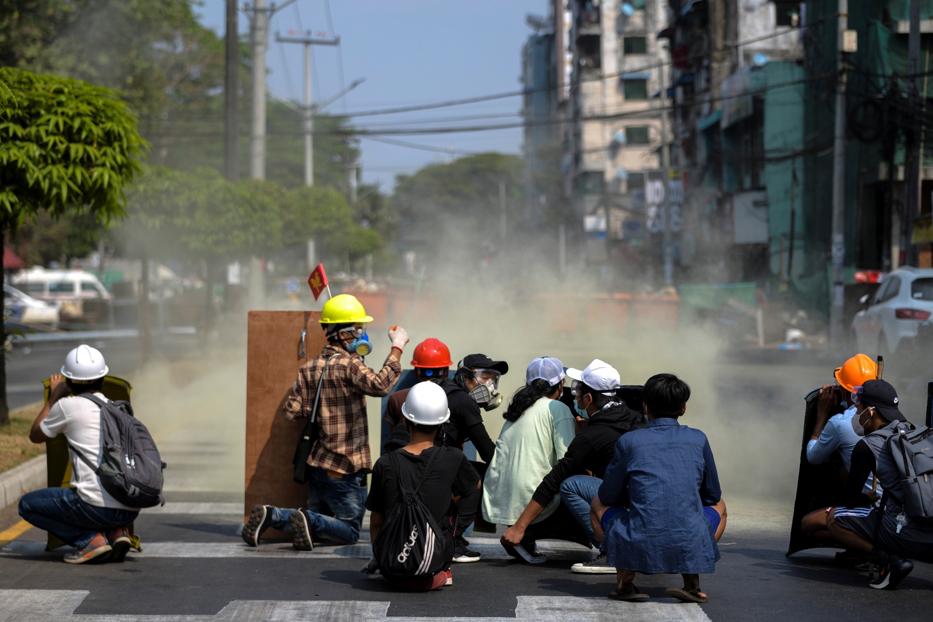 Ngay dam mau nhat tu khi binh bien Myanmar no ra hinh anh