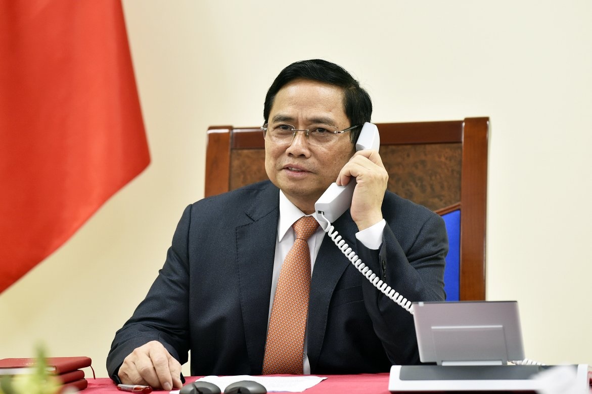 Pham Minh Chinh dien dam Ly Hien Long anh 1