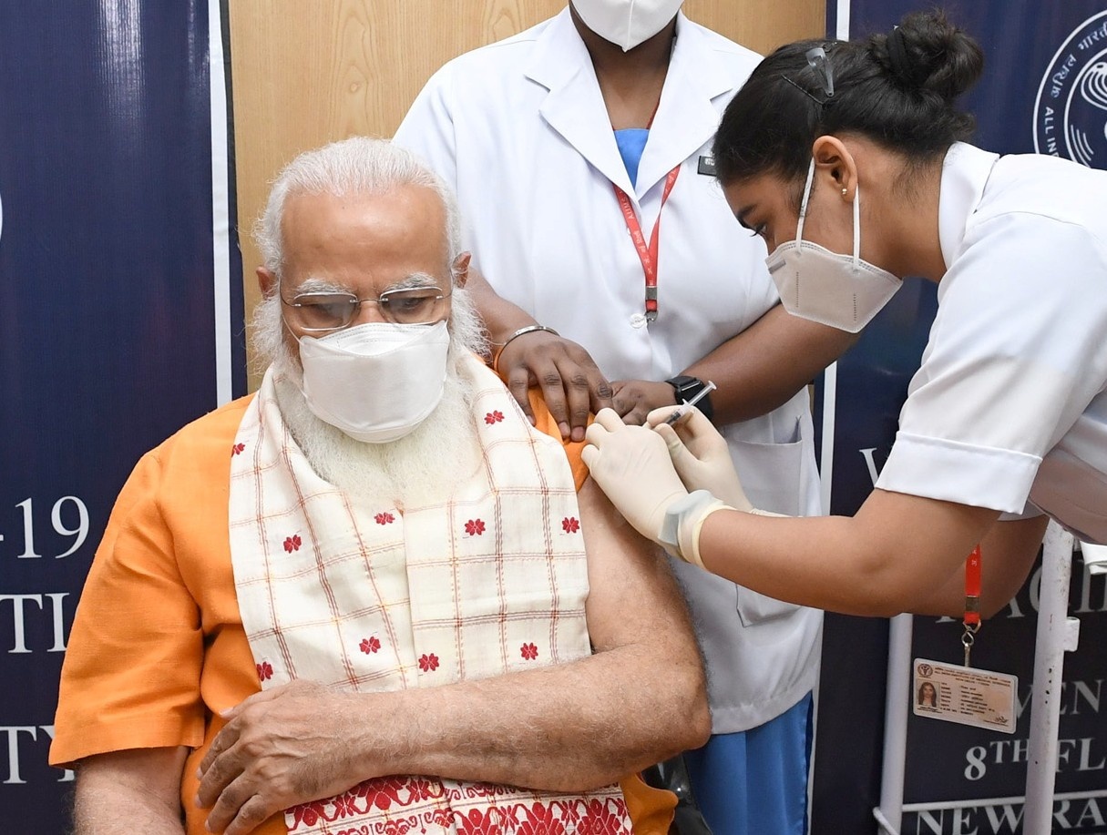 Thu tuong Modi: 'Con bao' Covid-19 khien An Do rung chuyen hinh anh