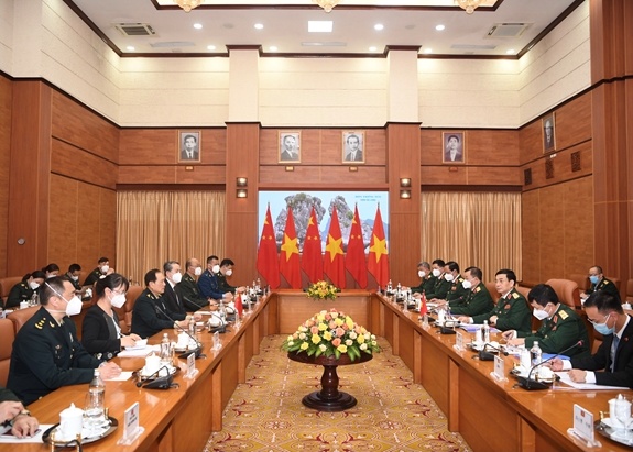 Bo truong Quoc phong Trung Quoc cong du Viet Nam anh 1