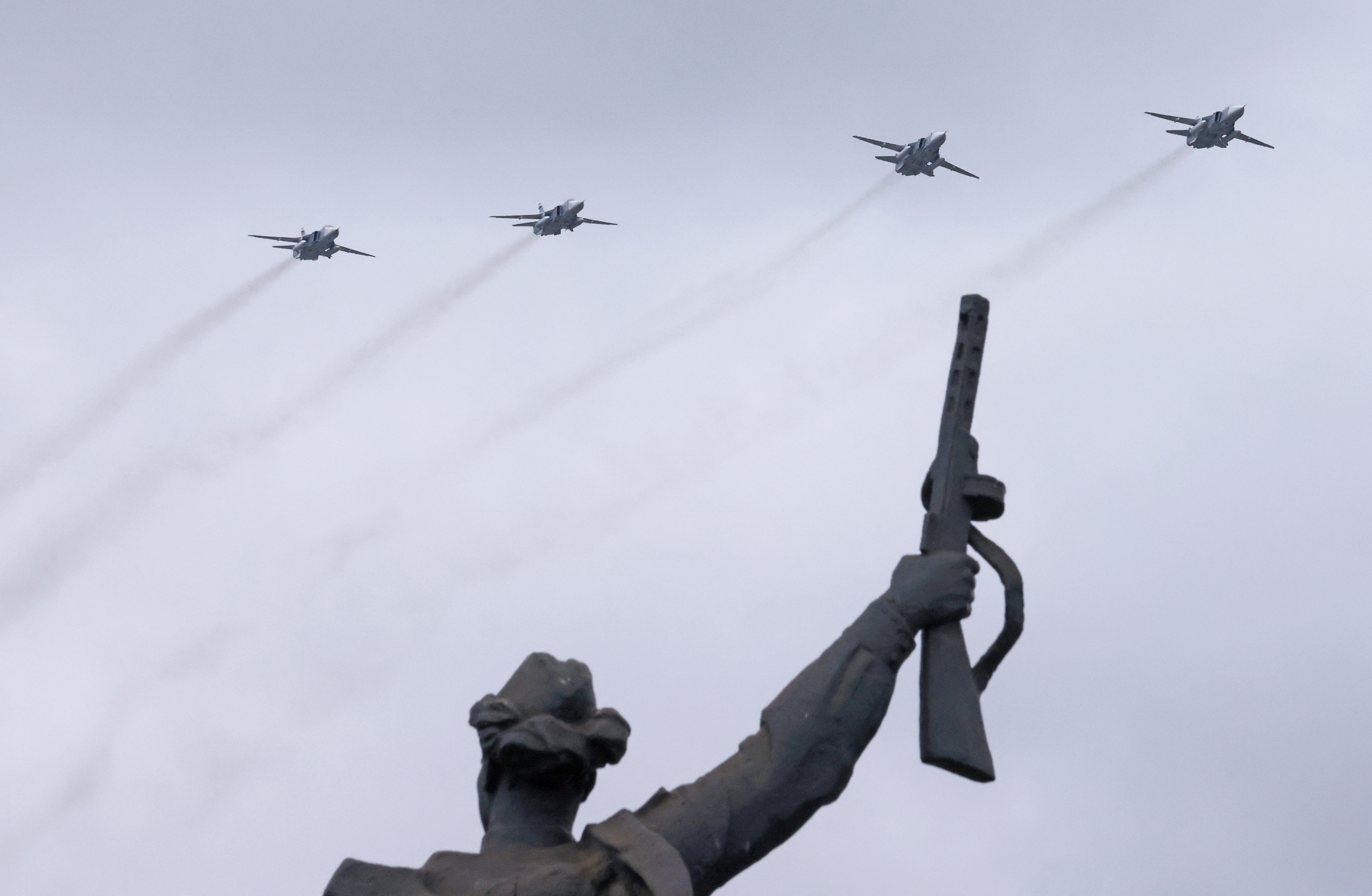 Hinh anh an tuong tai le duyet binh Ngay Chien thang o Moscow hinh anh