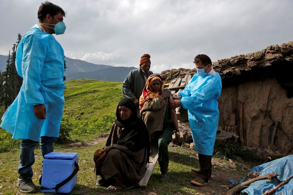 An Do lap ky luc tiem vaccine Covid-19 anh 6