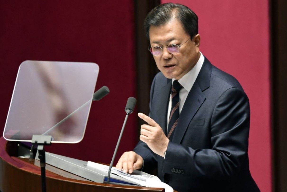 Han Quoc muon tuyen bo ket thuc chien tranh, Trieu Tien phong ten lua hinh anh