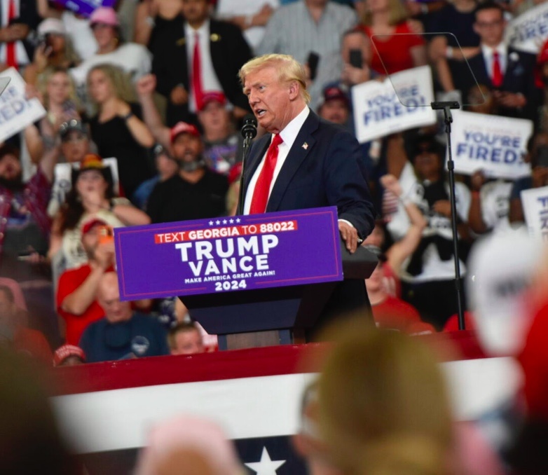 Vi sao bang Georgia co the dinh doat cuoc dua Harris - Trump hinh anh