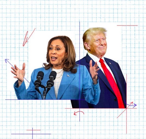 'Chien dia' quyet dau moi cua ba Harris va ong Trump hinh anh