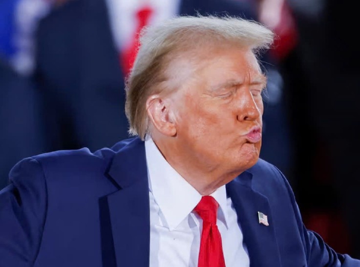 Ong Trump phan khich voi tin vui phut chot hinh anh