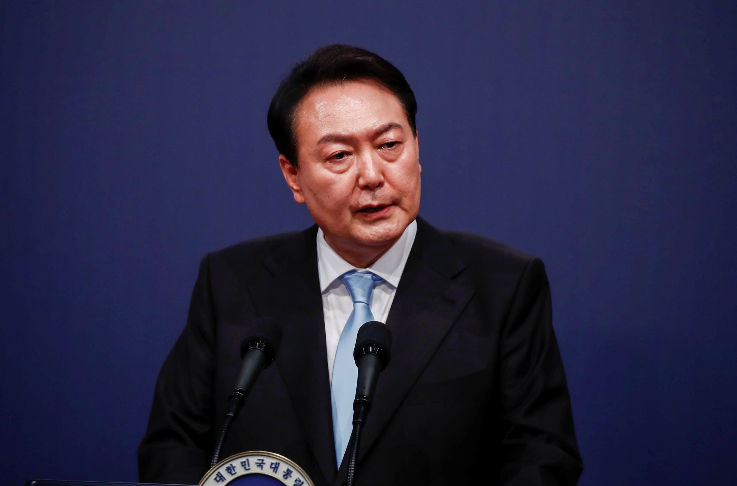 Co van tong thong Han Quoc dong loat nop don tu chuc hinh anh