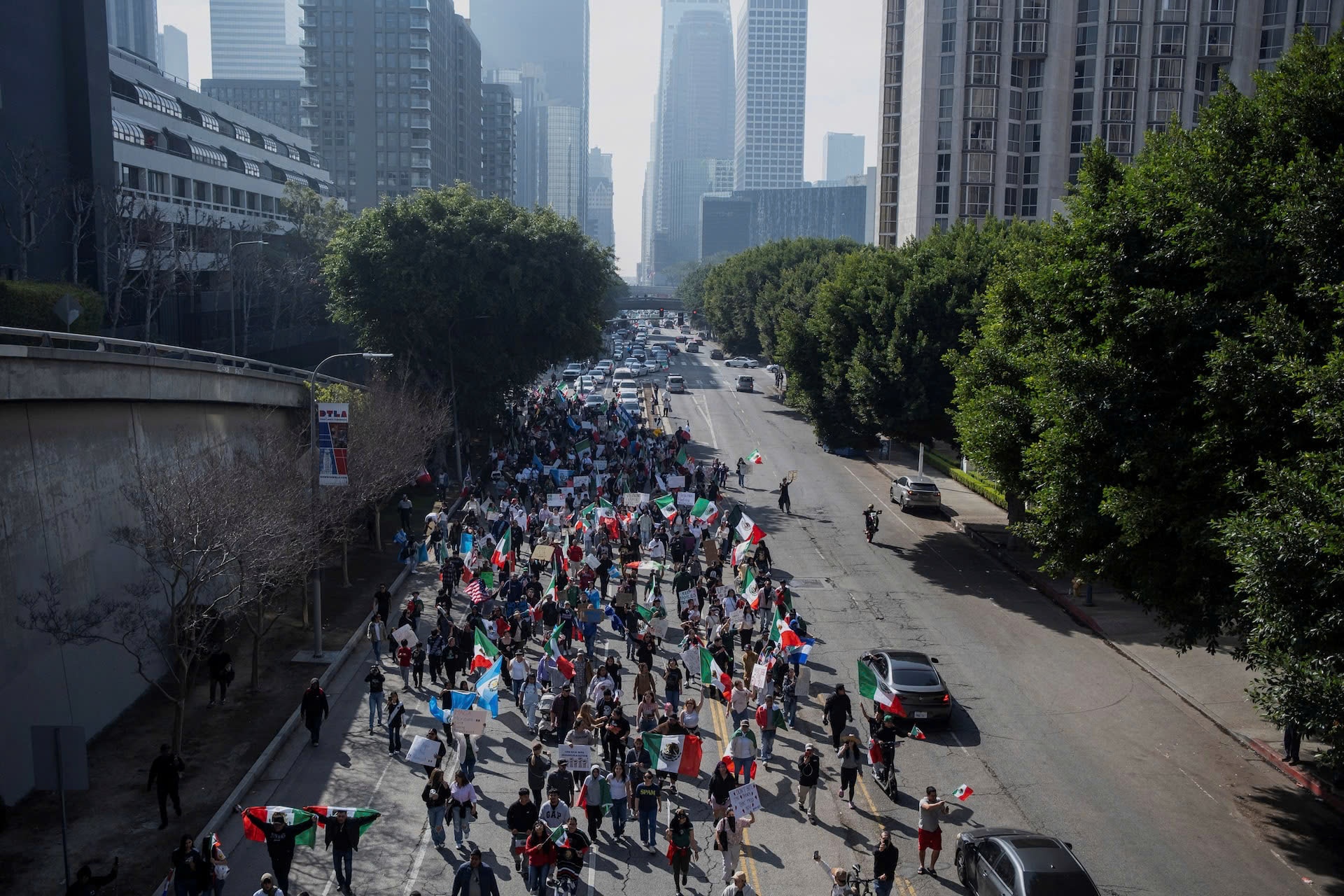 Bieu tinh o nhieu tieu bang tren khap nuoc My hinh anh