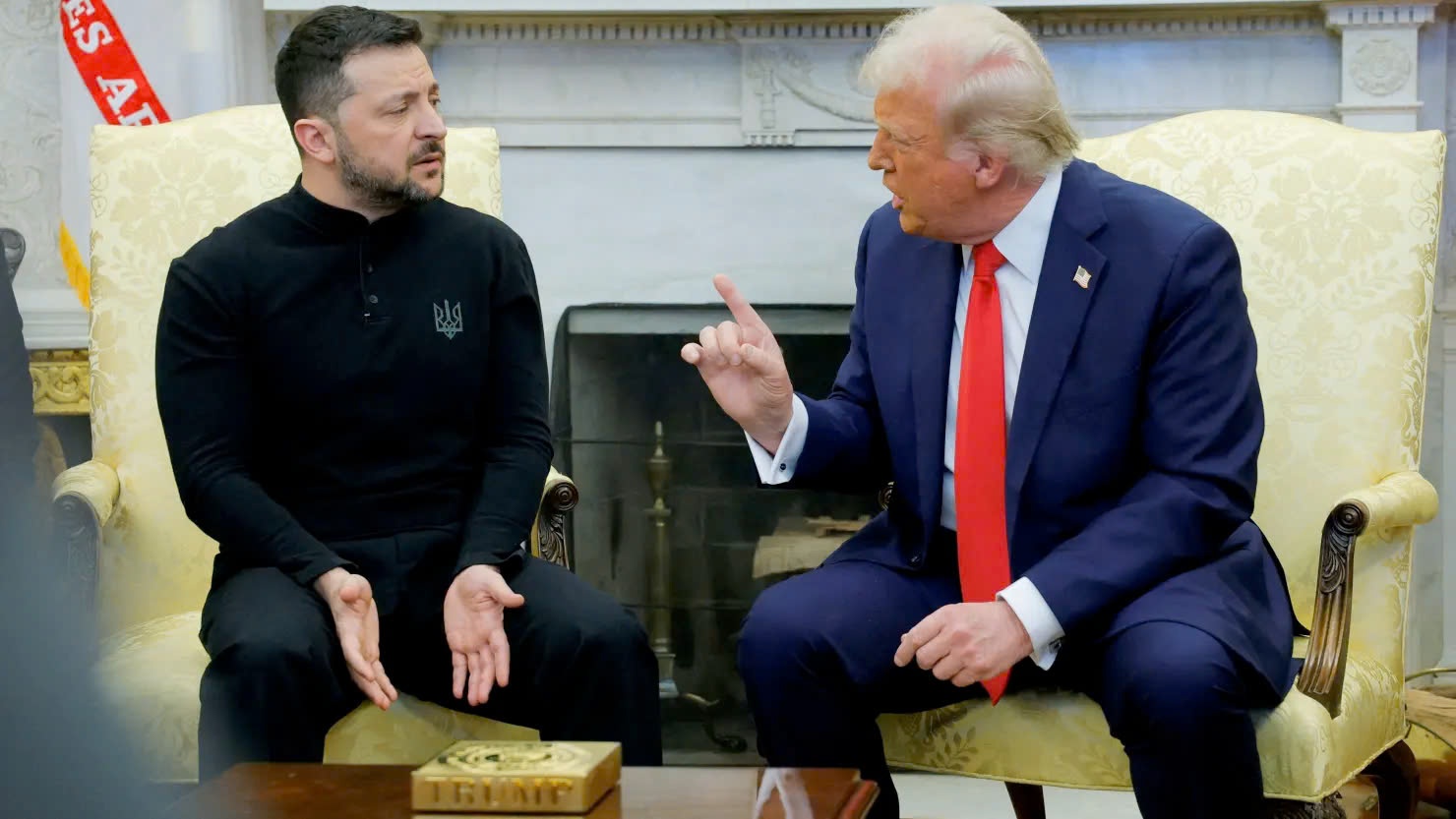 Donald Trump va Volodymyr Zelensky anh 1