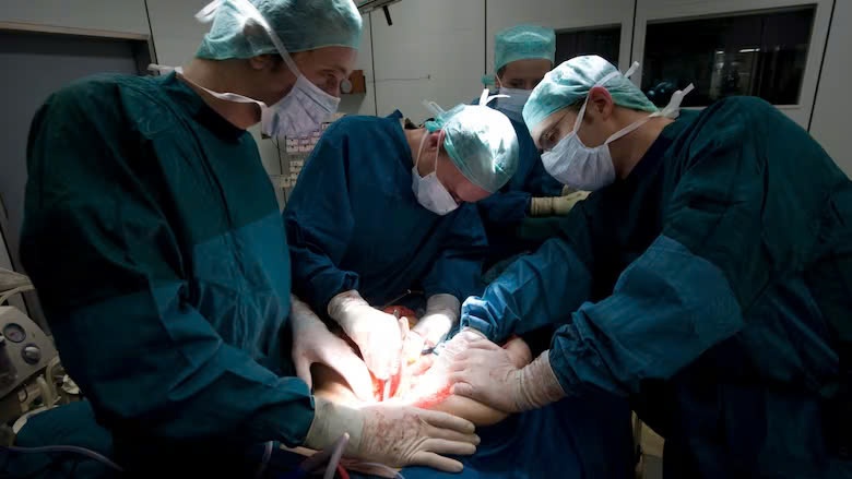 Ca ghep gan lon bien doi gene cho nguoi dau tien tren the gioi hinh anh