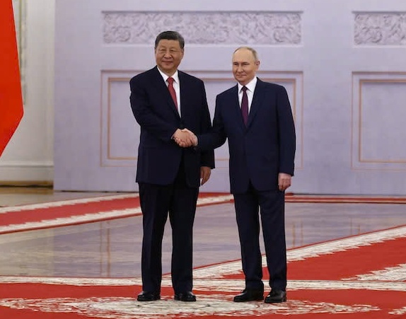 Tong thong Putin don ong Tap tai Dien Kremlin hinh anh