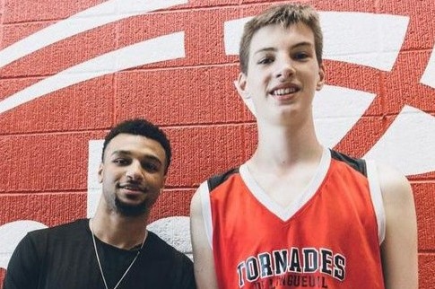 Hien tuong bong ro 14 tuoi cao hon 2,2 m cua Real Madrid hinh anh