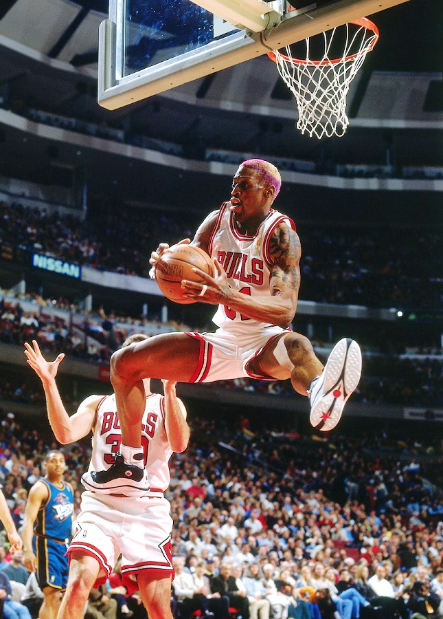 Cầu thủ bóng rổ Dennis Rodman cao đột biến ảnh 3 Cau thu bong ro Dennis Rodman cao dot bien anh 3