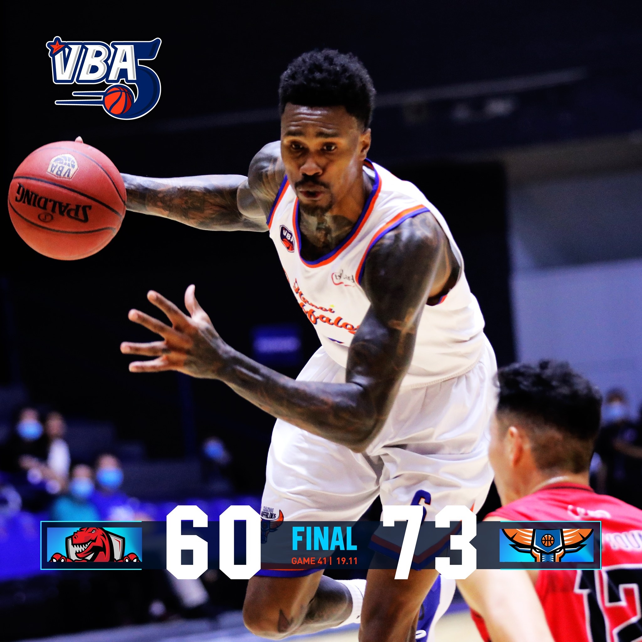 Hanoi Buffaloes vao VBA playoffs 2020 anh 1