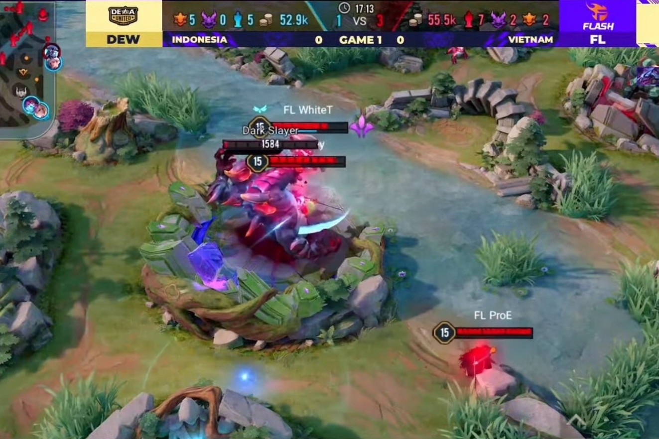 Team Flash mac sai lam trong tham bai truoc doi Indonesia hinh anh