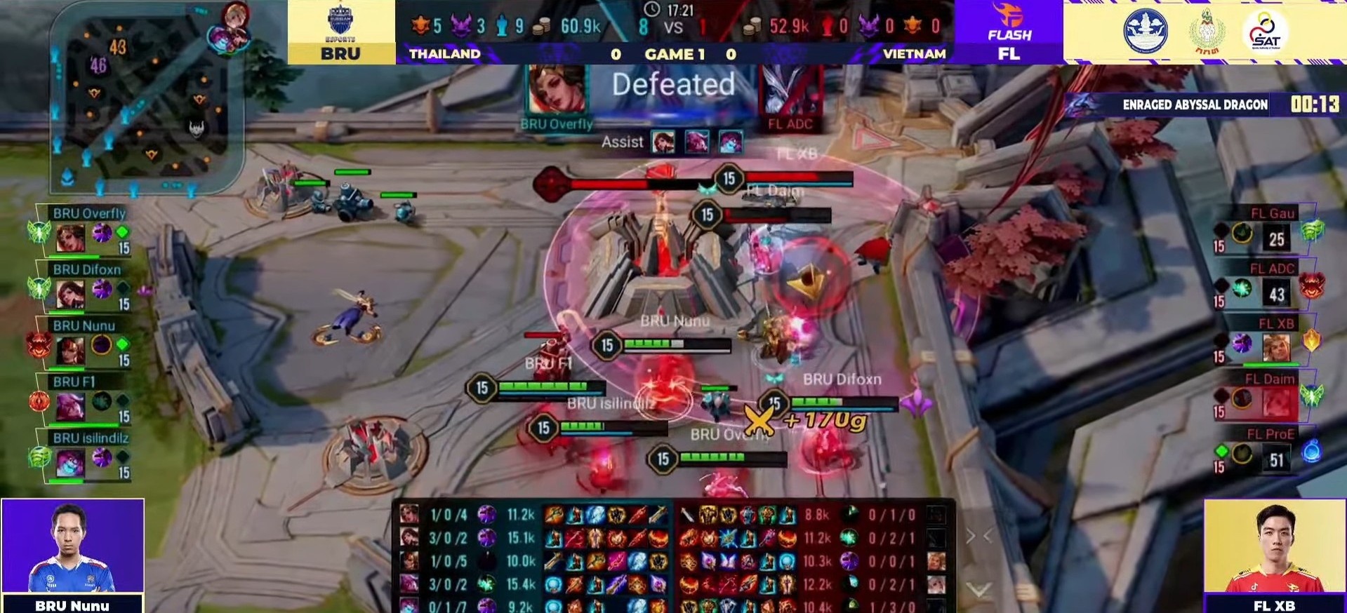 Team Flash bi loai AWC 2021 anh 1