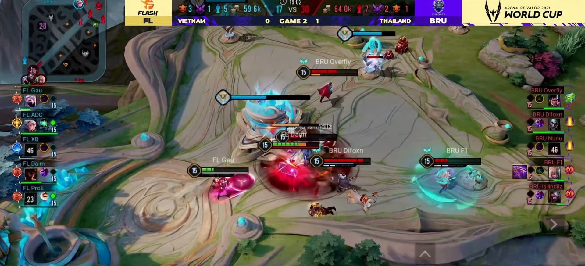 Team Flash bi loai AWC 2021 anh 2