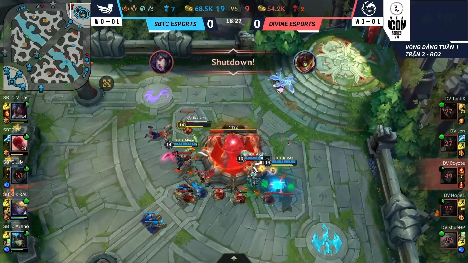 SBTC Esports Toc chien anh 1