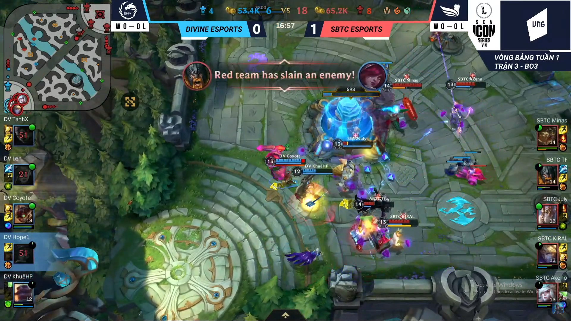 SBTC Esports Toc chien anh 2