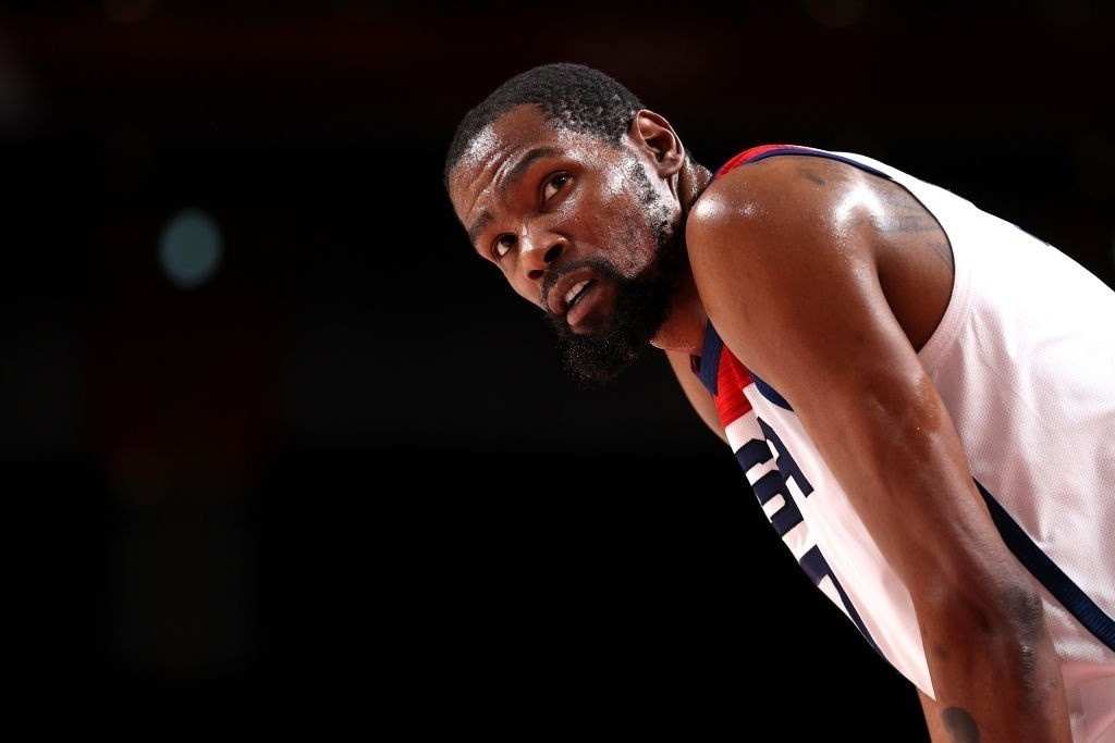 Kevin Durant lap ky luc ghi diem cho bong ro My tai Olympic hinh anh