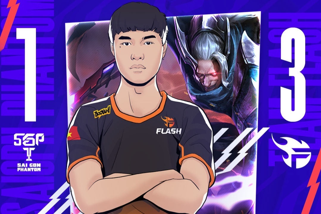 Team Flash thang ap dao Saigon Phantom o DTDV mua dong 2021 hinh anh