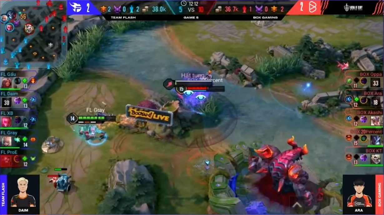 Team Flash thua Box Gaming anh 3